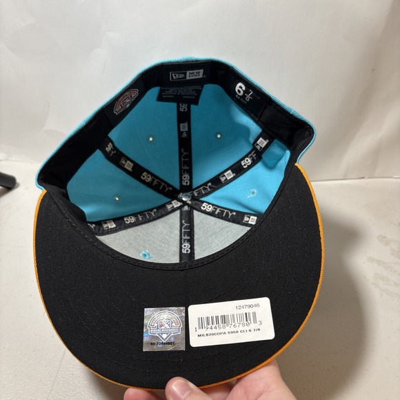 New Era 59FIFTY Clinton Elotes Lumberkings Copa de la Diversion MiLB Hat 6 7/8 - Picture 6 of 7